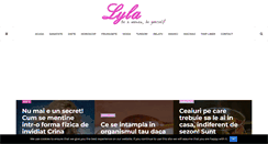 Desktop Screenshot of lyla.ro
